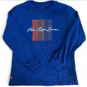 Polo Ralph Lauren Vibrant Blue Long Sleeve Tee